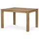 Solid Oak Dining Table 120x80 cm Legs 8x8 cm