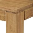 Solid Oak Dining Table 160x90 cm DS-H160