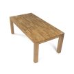 Solid Oak Dining Table 200x100 cm DS-H200