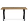 Solid Oak Dining Table 160x90 cm DS-X160