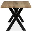 Solid Oak Dining Table 160x90 cm DS-X160