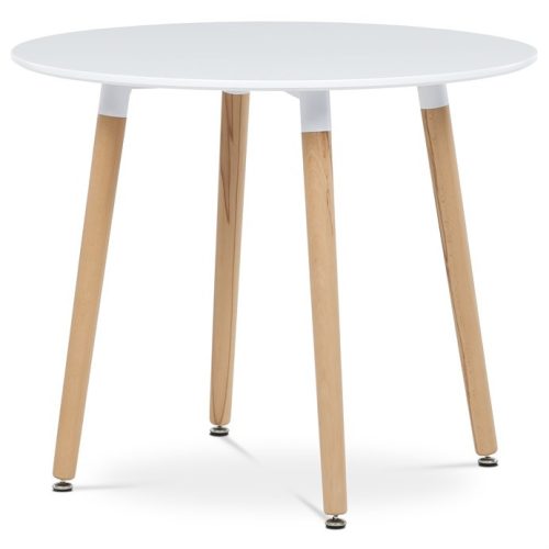 Étkezőasztal 90×90 cm, MDF, Fehér. DT-306 WT