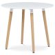 Étkezőasztal 90×90 cm, MDF, Fehér. DT-306 WT