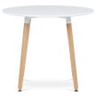 Étkezőasztal 90×90 cm, MDF, Fehér. DT-306 WT