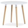 Étkezőasztal 90×90 cm, MDF, Fehér. DT-306 WT