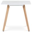Étkezőasztal 80×80 cm, MDF, Fehér. DT-312 WT