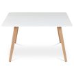 DT-313 Dining Table 120x80 cm MDF White WT