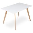 DT-313 Dining Table 120x80 cm MDF White WT