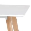 DT-313 Dining Table 120x80 cm MDF White WT