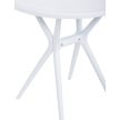 Kerti Műanyag Asztal, Fehér. DT-X7007 WT