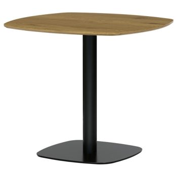 Étkezőasztal 80×80 cm, MDF, Tölgy. DT-X7117 OAK