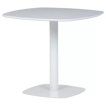 Étkezőasztal 80×80 cm, MDF, Fehér. WT – DT-X7117