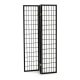 Fekete Tömörfa Paraván. EF-E803 BK