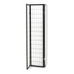 Fekete Tömörfa Paraván. EF-E803 BK