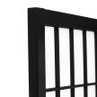 Fekete Tömörfa Paraván. EF-E803 BK