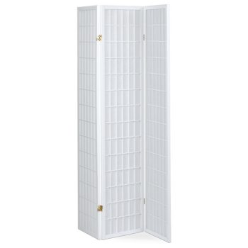 Fehér Tömörfa Paraván. EF-E803 WT