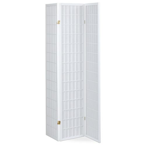 Fehér Tömörfa Paraván. EF-E803 WT