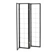 Fekete Tömörfa Paraván. EF-E804 BK