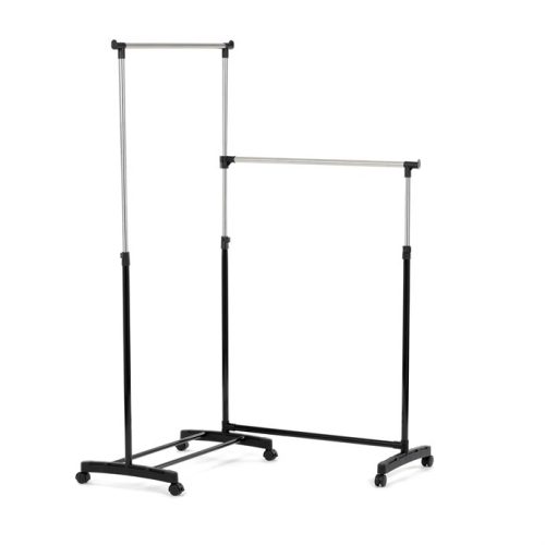 Fekete Műanyag Ruhafogas. GD-174 BK