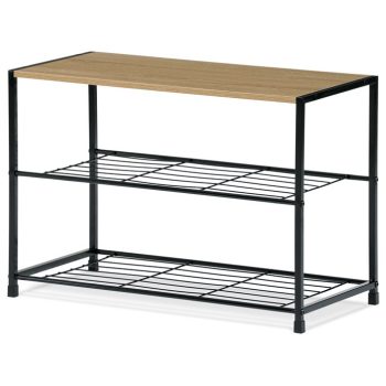 Cipőtartó, MDF, barna, GD-413 OAK