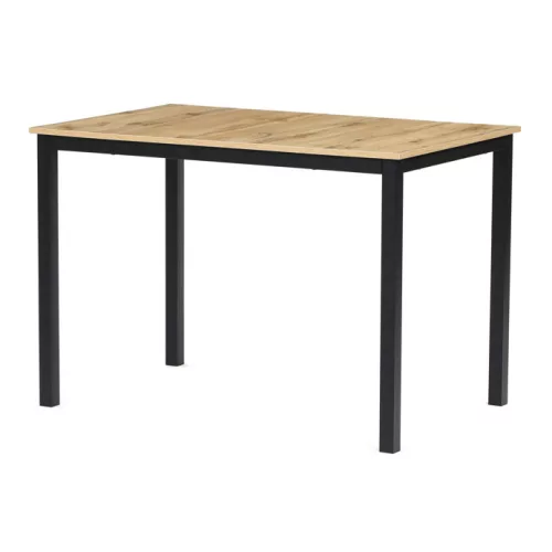 Étkezőasztal 110x70x75 cm, MDF, vad tölgy, OAK