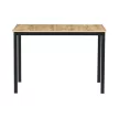 Étkezőasztal 110x70x75 cm, MDF, vad tölgy, OAK