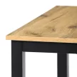 Étkezőasztal 110x70x75 cm, MDF, vad tölgy, OAK