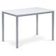 Étkezőasztal 110x70 cm, MDF, fehér, GDT-202 WT