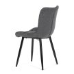 Étkezőszék szürke szövet HC-462 GREY2