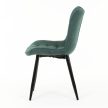 Zöld Szövet Étkezőszék. HC-462 GRN2
