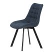 Dining Chair with Blue Fabric HC-465 BLUE2