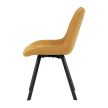 Dining Chair with Yellow Fabric HC-465 YEL2