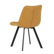 Dining Chair with Yellow Fabric HC-465 YEL2
