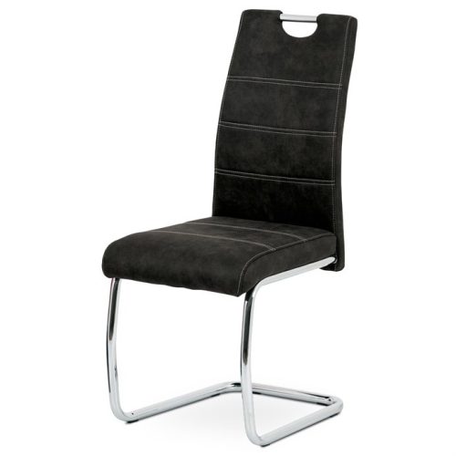 Black Fabric Dining Chair HC-483 BK3