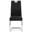 Black Fabric Dining Chair HC-483 BK3