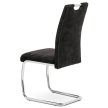 Black Fabric Dining Chair HC-483 BK3