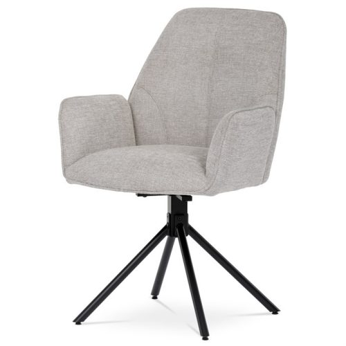 Beige Fabric Dining Chair HC-522 CRM2