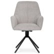 Beige Fabric Dining Chair HC-522 CRM2
