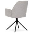 Beige Fabric Dining Chair HC-522 CRM2