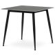 Étkezőasztal 80×80 cm, Kerámia Márvány. HT-398M GREY