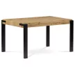 Étkezőasztal 140×88 cm, MDF, vad tölgy, OAK