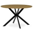 Kerek Étkezőasztal 120×120 cm, MDF, Vad Tölgy. HT-F4120 OAK