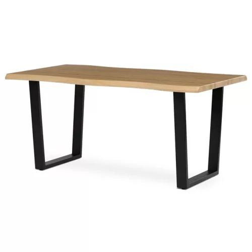 Étkezőasztal 160×90 cm, MDF, Vad Tölgy. OAK – HT-F4216