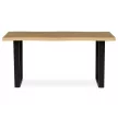 Étkezőasztal 160×90 cm, MDF, Vad Tölgy. OAK – HT-F4216