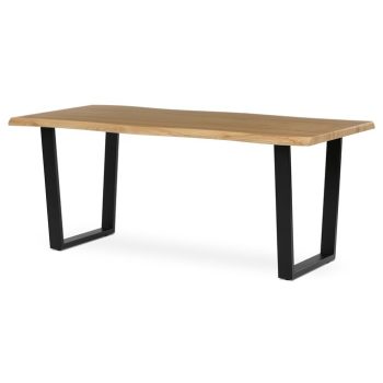 Étkezőasztal 180×90 cm, MDF, Vad Tölgy. HT-F4218 OAK