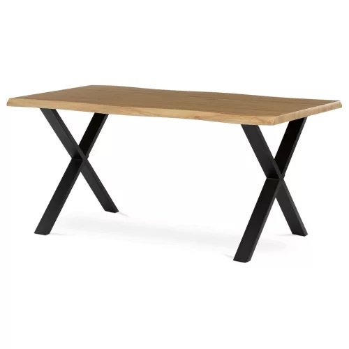 Étkezőasztal 160x90 cm MDF vad tölgy