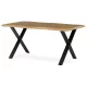 Étkezőasztal 160x90 cm MDF vad tölgy