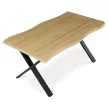 Étkezőasztal 160x90 cm MDF vad tölgy
