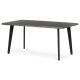 HT-F4416 Dining Table 160x90 cm MDF Grey Oak GREY