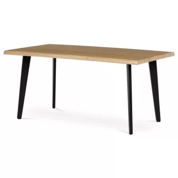 Étkezőasztal 160×90 cm, MDF, Vad Tölgy. OAK – HT-F4416